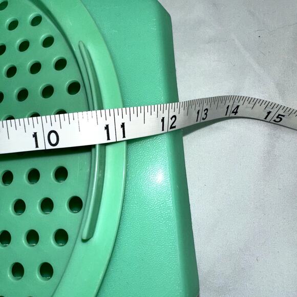 Vintage Tupperware Jade Green Grater Slicer Bowl Set 1970s – Mid Century Kitchen - Picture 8 of 10